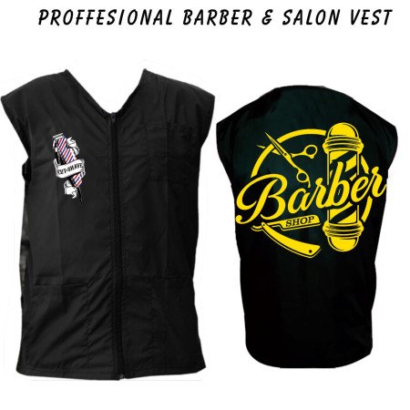 Barber vest, salon vest, barber uniforms, salon uniform, Barber jacket, barber stylist vest, Black vest M to 3xl size Barber vest, salon vest, barber uniforms, salon uniform, Barber jacket, barber stylist vest, Black vest M to 3xl size
