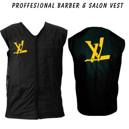 Barber vest, salon vest, barber uniforms, salon uniform, Barber jacket, barber stylist vest, Black vest M to 3xl size Barber vest, salon vest, barber uniforms, salon uniform, Barber jacket, barber stylist vest, Black vest M to 3xl size