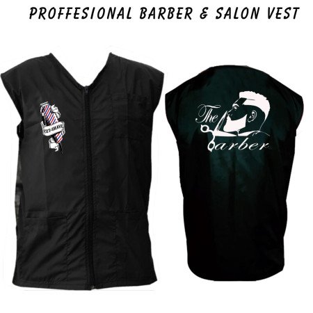 Barber vest, salon vest, barber uniforms, salon uniform, Barber jacket, barber stylist vest, Black vest M to 3xl size Barber vest, salon vest, barber uniforms, salon uniform, Barber jacket, barber stylist vest, Black vest M to 3xl size