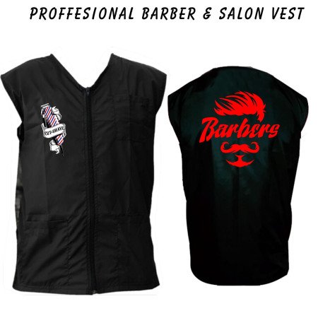 Barber vest, salon vest, barber uniforms, salon uniform, Barber jacket, barber stylist vest, Black vest M to 3xl size Barber vest, salon vest, barber uniforms, salon uniform, Barber jacket, barber stylist vest, Black vest M to 3xl size