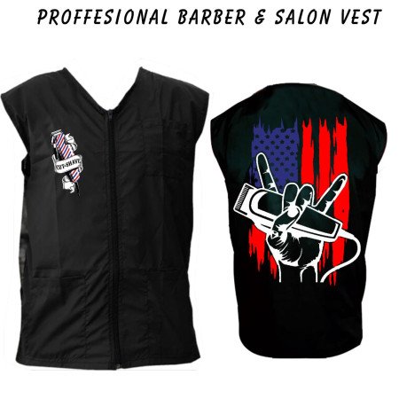 Barber vest, salon vest, barber uniforms, salon uniform, Barber jacket, barber stylist vest, Black vest M to 3xl size Barber vest, salon vest, barber uniforms, salon uniform, Barber jacket, barber stylist vest, Black vest M to 3xl size