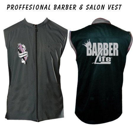 Barber vest, salon vest, barber uniforms, salon uniform, Barber jacket, barber stylist vest, Black vest M to 3xl size Barber vest, salon vest, barber uniforms, salon uniform, Barber jacket, barber stylist vest, Black vest M to 3xl size