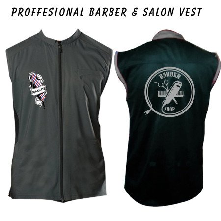 Barber vest, salon vest, barber uniforms, salon uniform, Barber jacket, barber stylist vest, Black vest M to 3xl size Barber vest, salon vest, barber uniforms, salon uniform, Barber jacket, barber stylist vest, Black vest M to 3xl size