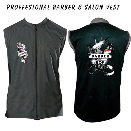 Barber vest, salon vest, barber uniforms, salon uniform, Barber jacket, barber stylist vest, Black vest M to 3xl size Barber vest, salon vest, barber uniforms, salon uniform, Barber jacket, barber stylist vest, Black vest M to 3xl size
