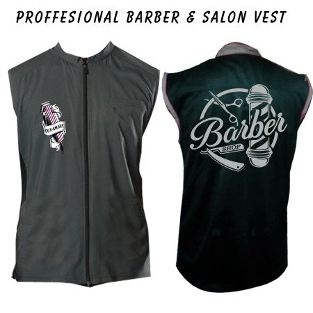 Barber vest, salon vest, barber uniforms, salon uniform, Barber jacket, barber stylist vest, Black vest M to 3xl size Barber vest, salon vest, barber uniforms, salon uniform, Barber jacket, barber stylist vest, Black vest M to 3xl size