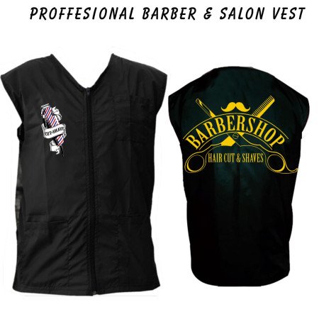 Barber vest, salon vest, barber uniforms, salon uniform, Barber jacket, barber stylist vest, Black vest M to 3xl size Barber vest, salon vest, barber uniforms, salon uniform, Barber jacket, barber stylist vest, Black vest M to 3xl size