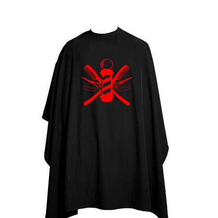 barber cape, salon cape, Hair Cutting Cape Large Salon Hairdressing Hairdresser Gown Barber Cloth Black barber cape, salon cape, Hair Cutting Cape Large Salon Hairdressing Hairdresser Gown Barber Cloth Black