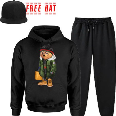 american bear sweatshirt teddy bear hoodies unisex t-shirt polo bear hoodies polo sweatshirt polo shirt
