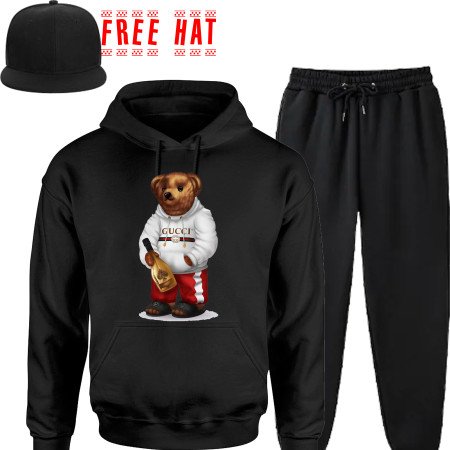 american bear sweatshirt teddy bear hoodies unisex t-shirt polo bear hoodies polo sweatshirt polo shirt