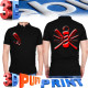 3d puff Barber polo shirt barber T-shirt barber vest barber jacket M to 4xl