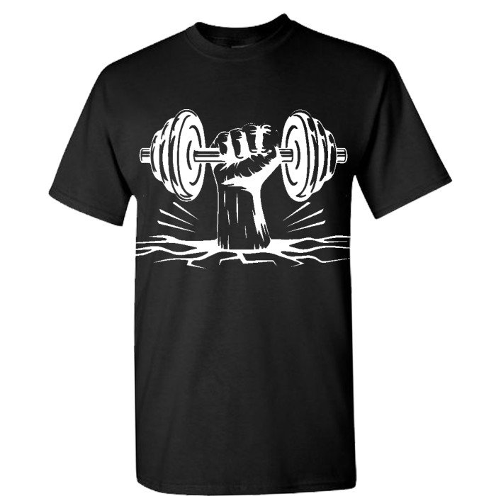 Customize Men cotton bodybuilding gym fitness T-shirt gym T-shirt M to 6xl size