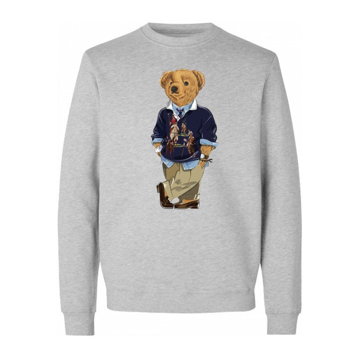 american bear sweatshirt teddy bear sweatshirt unisex t-shirt polo bear polo sweatshirt polo shirt