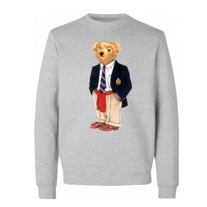 american bear sweatshirt teddy bear sweatshirt unisex t-shirt polo bear polo sweatshirt polo shirt