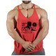 Customize Men Gym Tank TOP Bodybuilding vest workout cotton sleeveless gym