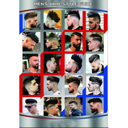 24x36 Barbershop poster modern hair style for men youth kids 24x36 Barbershop poster modern hair style for men youth kids